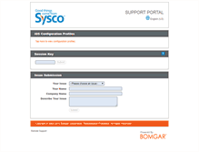 Tablet Screenshot of help.sysco.ca